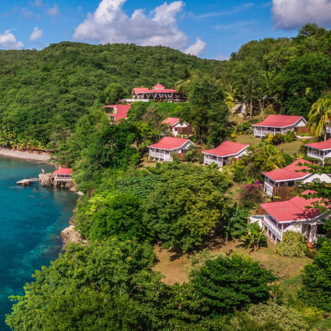Ti Kaye - Resort Aerial View