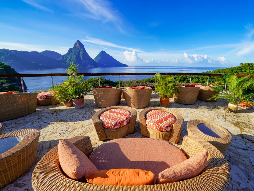 Jade Mountain - Sunrise