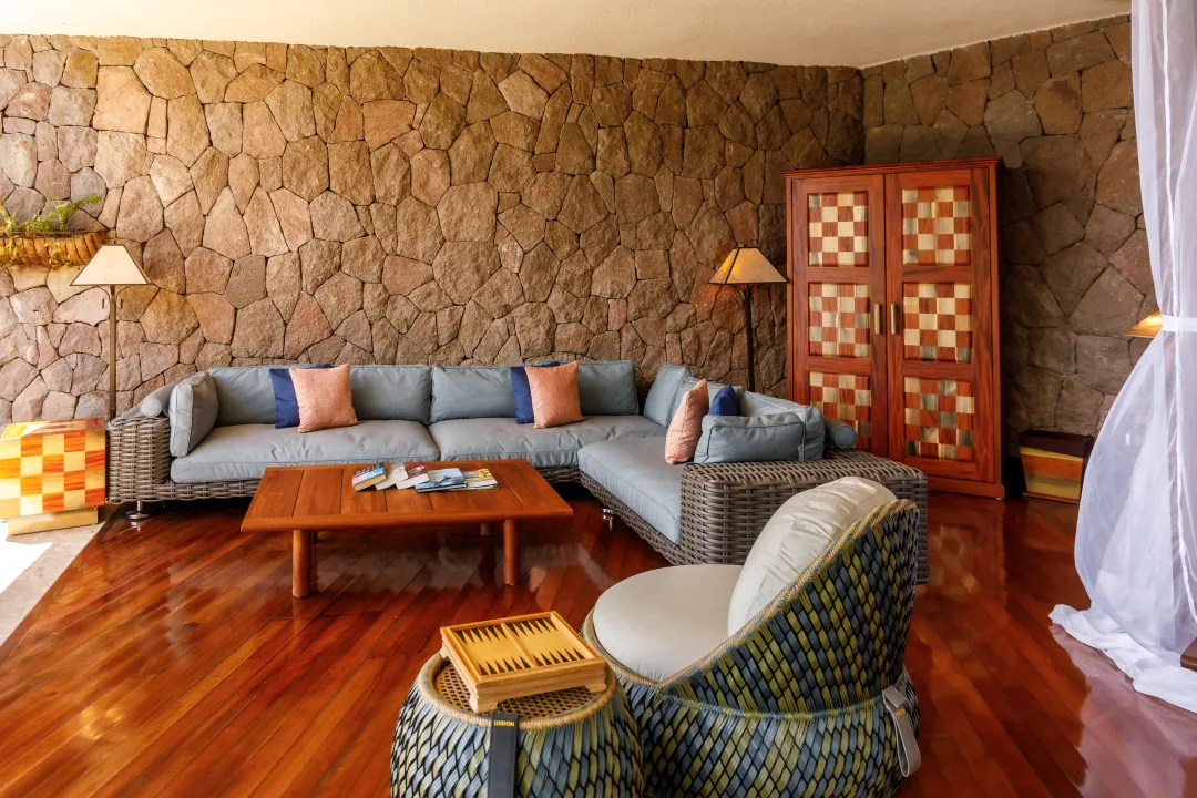 Jade Mountain - Living Room