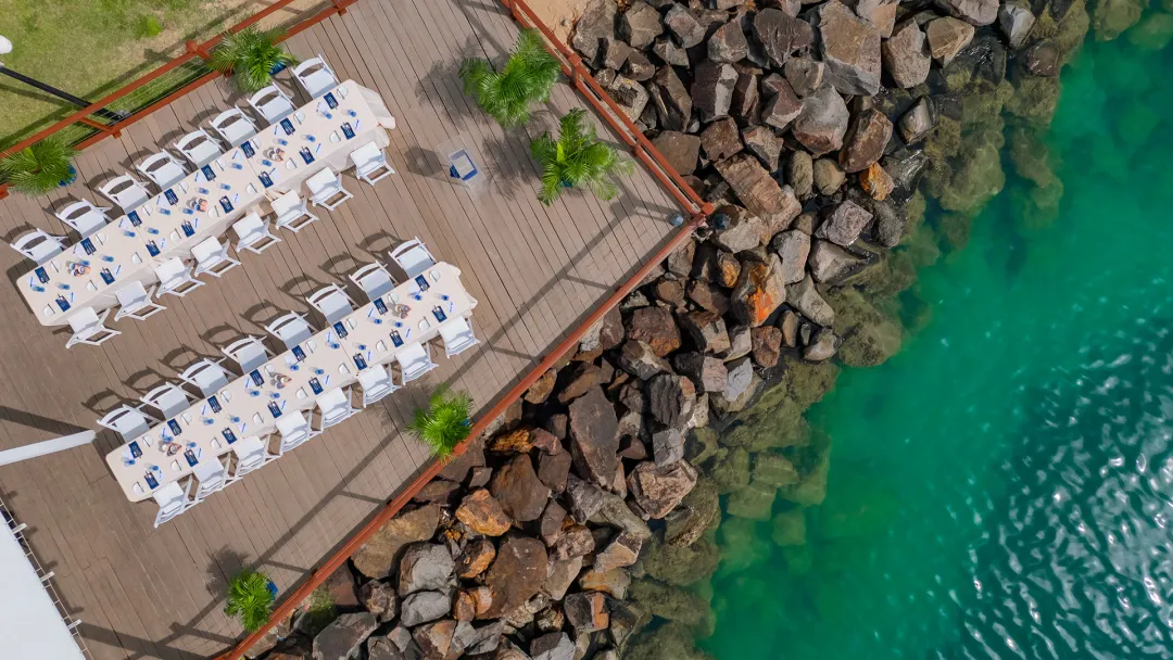 The Landings Beach Resort and Spa - Beach Aerial View
