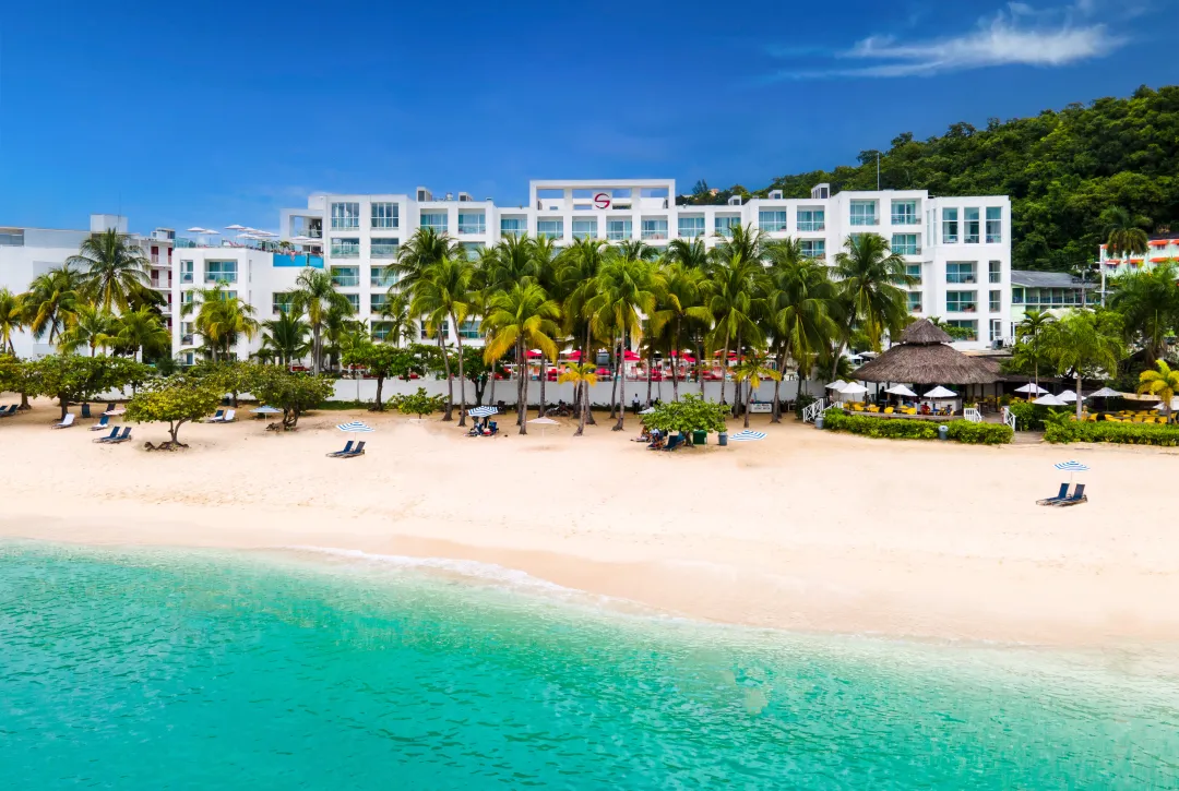 S-Hotel-Jamaica - View from the beach