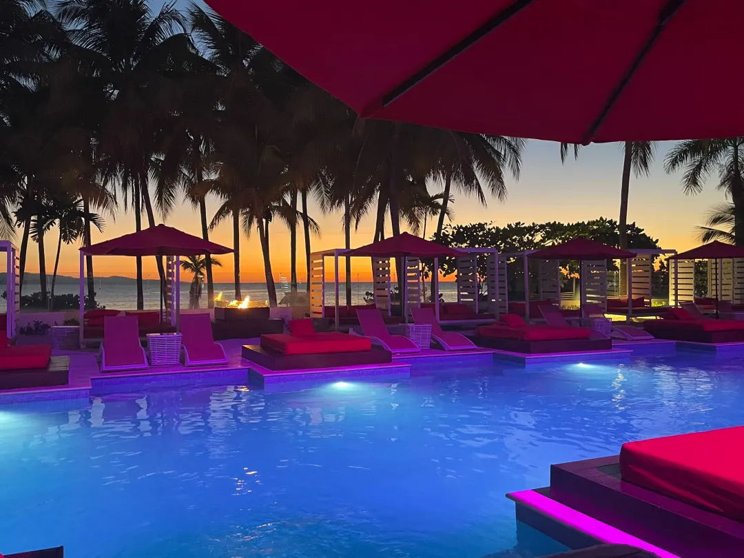 S Hotel Montego Bay - Pool at Night