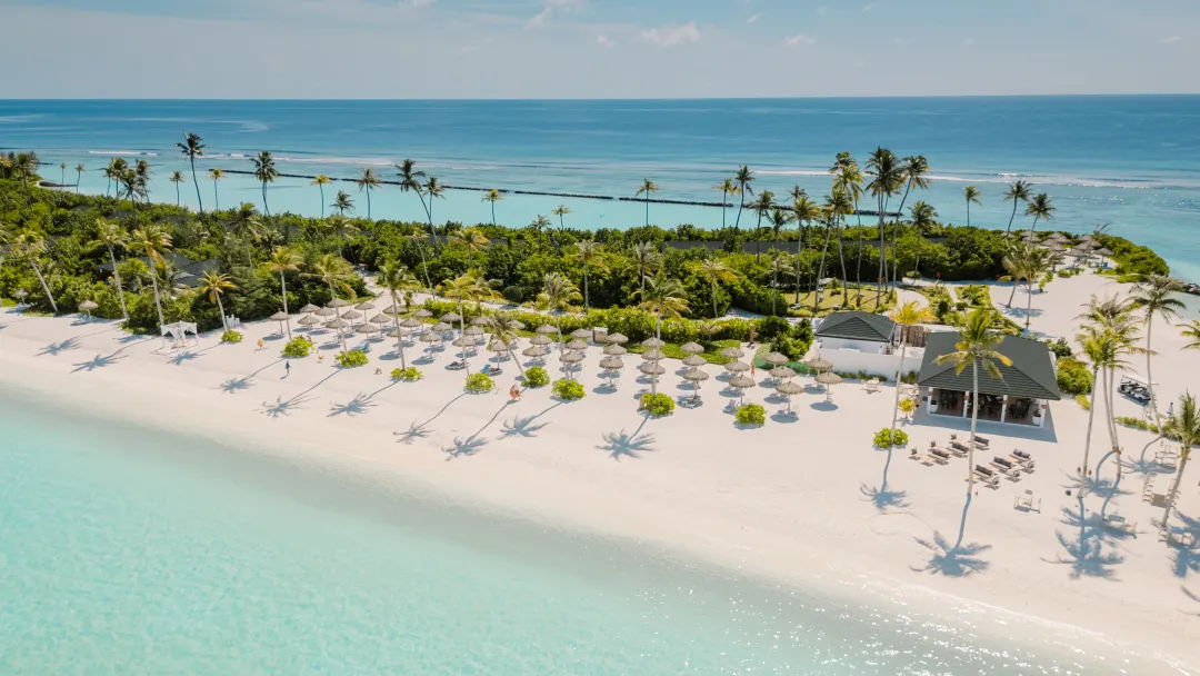Joy Island Maldives -  Resort Aerial View