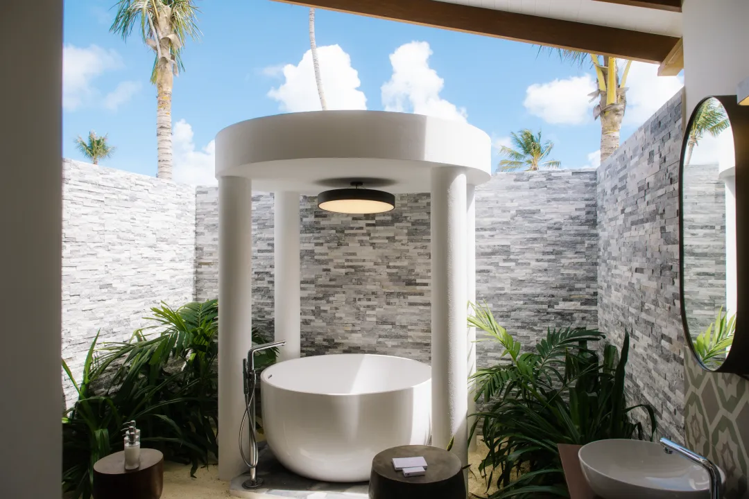 Joy Island Maldives -  Beach Residence Bathroom