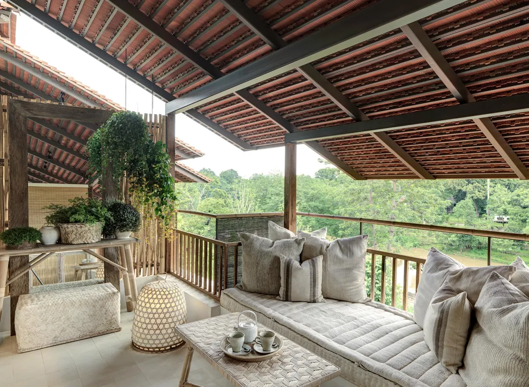 Raya Heritage -Huen Bon Suite - Balcony