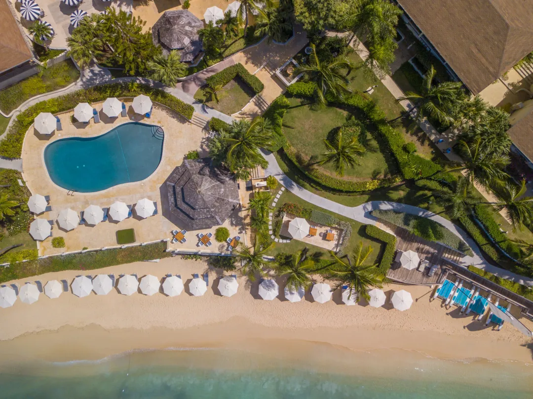 Blue Waters Resort and Spa - Aerial View