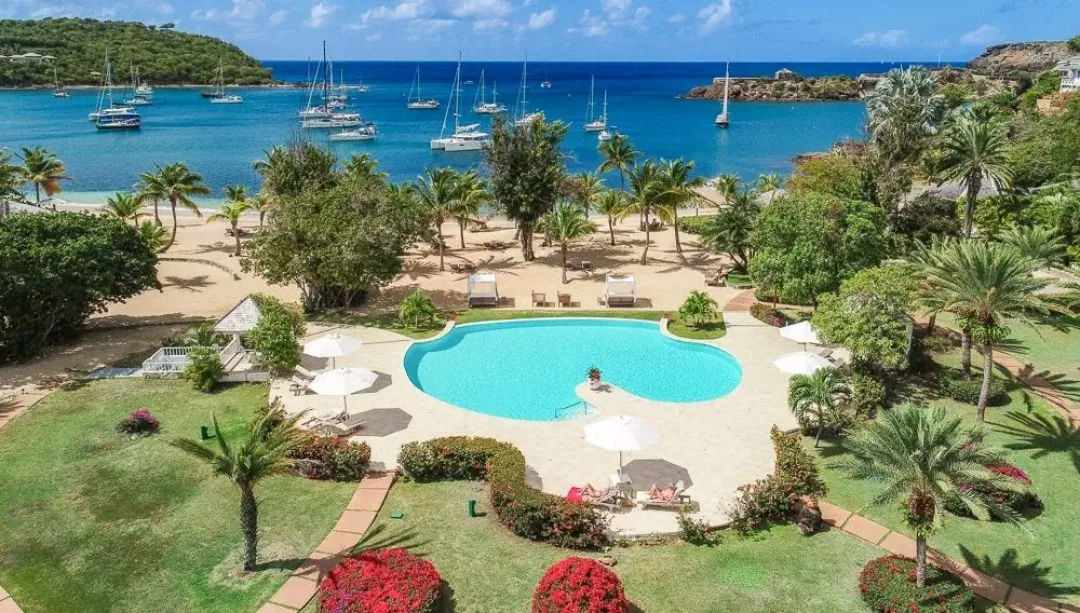 The Inn at English Harbour - Pool with Dockyard View
