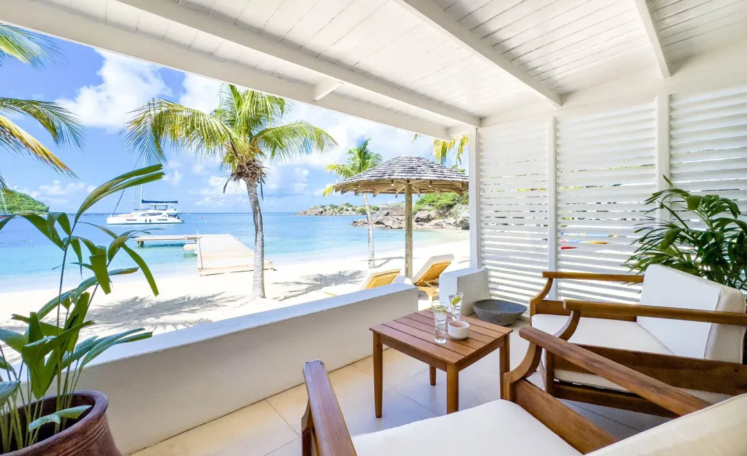 Beach Cabana - Terrace Lounge with Sea View