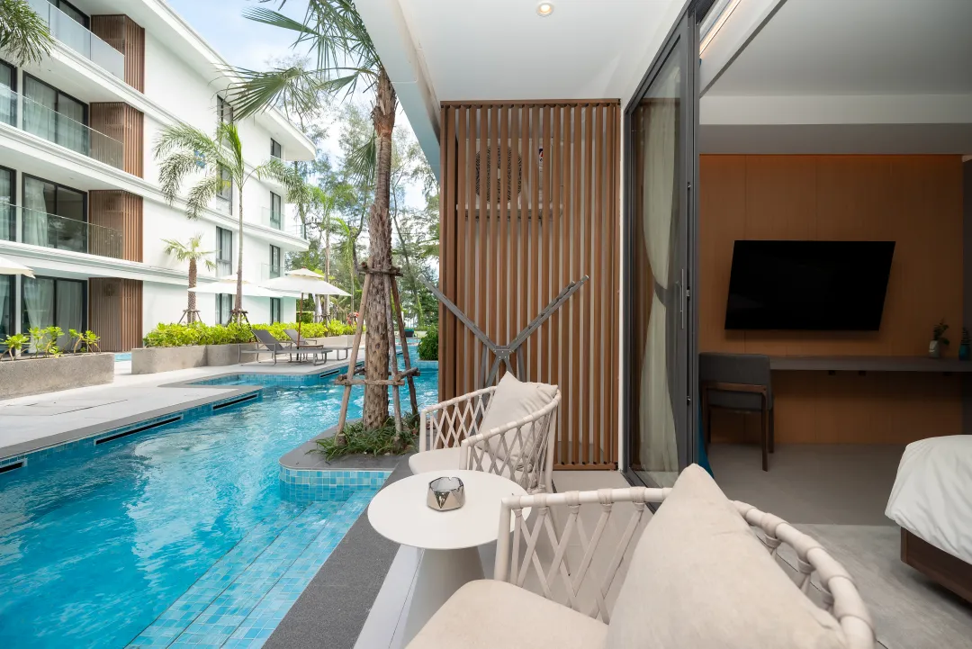 Kora Beach Resort Phuket - Premier Pool Access Rooms - Detail
