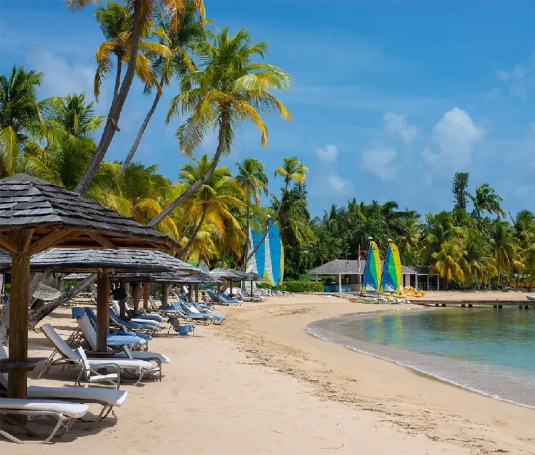 Curtain Bluff - Beach Lounge