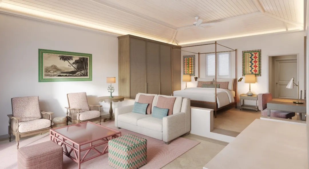 Upper Level Junior Suite - Bedroom