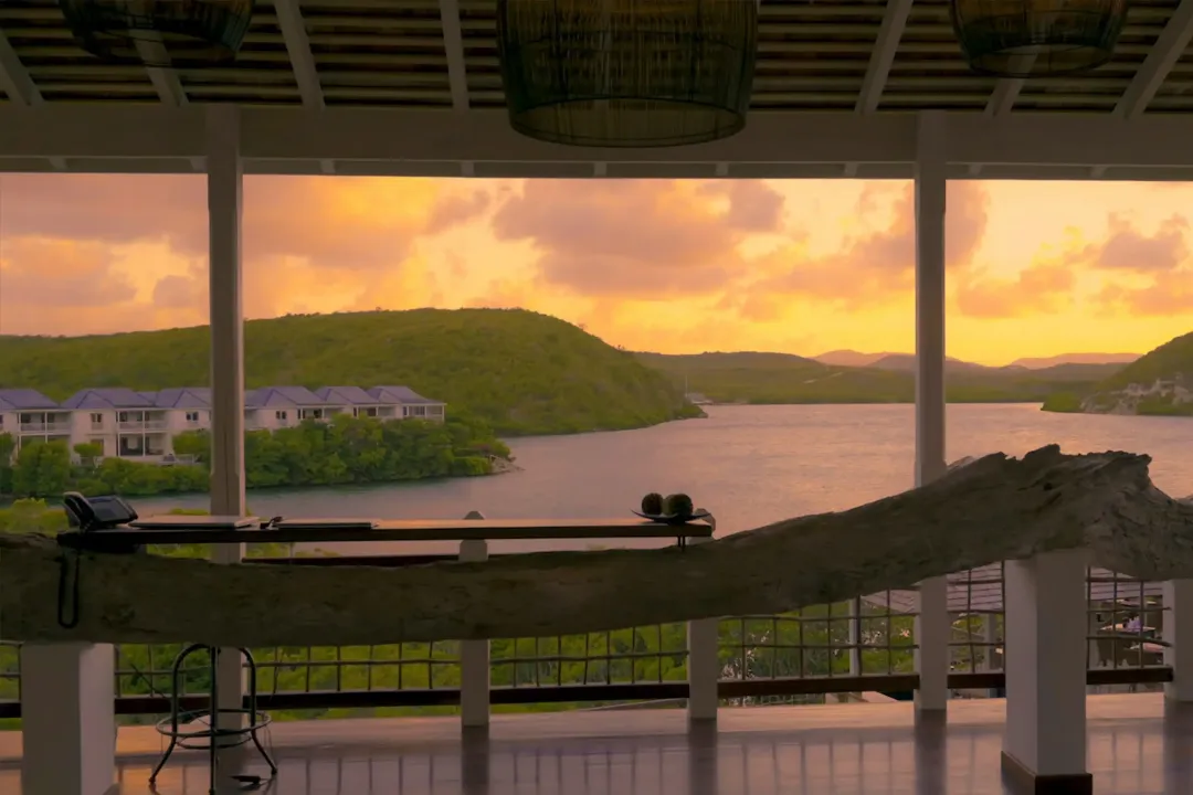 The Escape at Nonsuch Bay Resort - Sunset View from Balcony