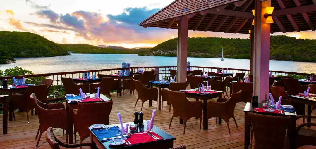 Escape at Nonsuch Bay Antigua - Drift Restaurant - Evening