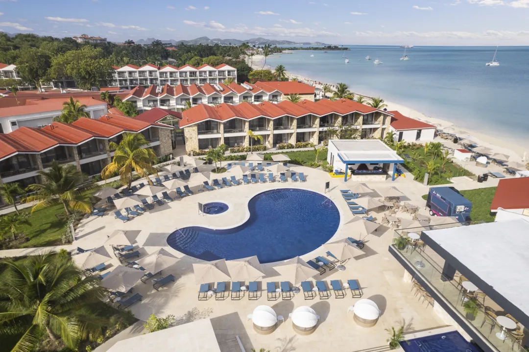 Royalton CHIC Antigua - Pool Aerial View