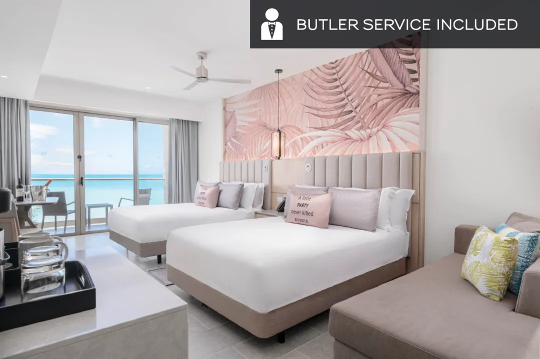 Luxury Beachfront Room Diamond Club - Twin Bed