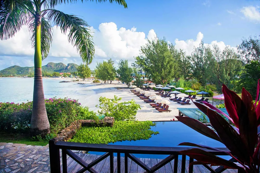 COCOS Hotel Antigua - Beach North View