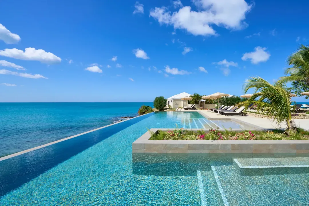Odysseys Travel - Hawksbill Resort Antigua - Pool and Sea View