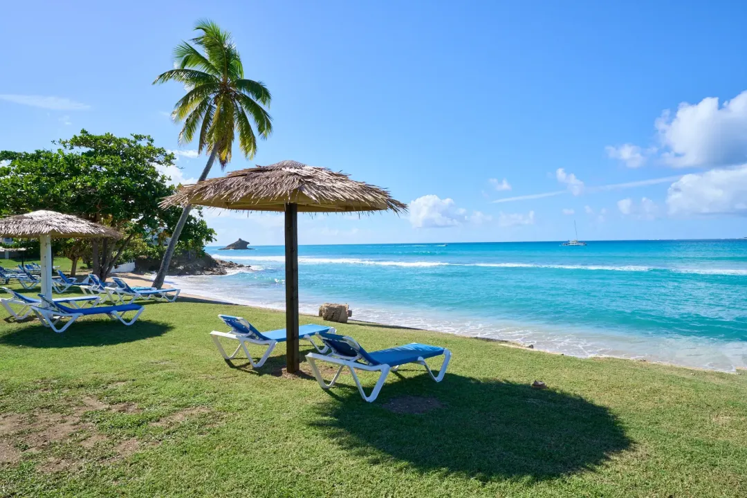 Odysseys Travel - Hawksbill Resort Antigua - Beach Parasol