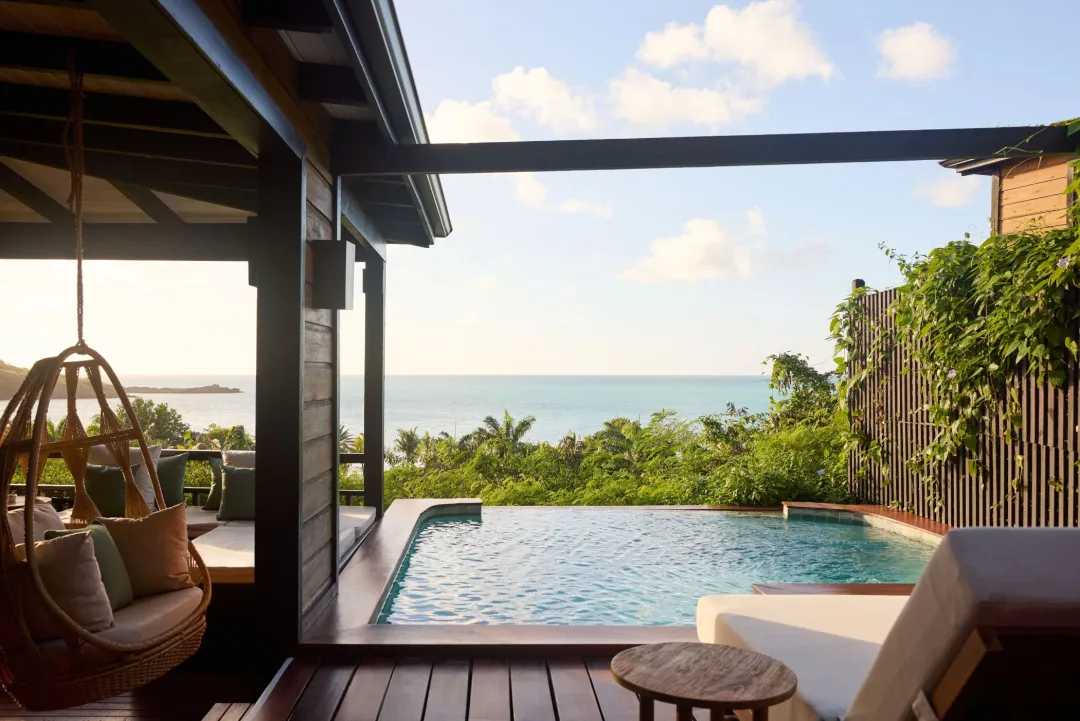 Hermitage Bay Antigua - Private Pool View