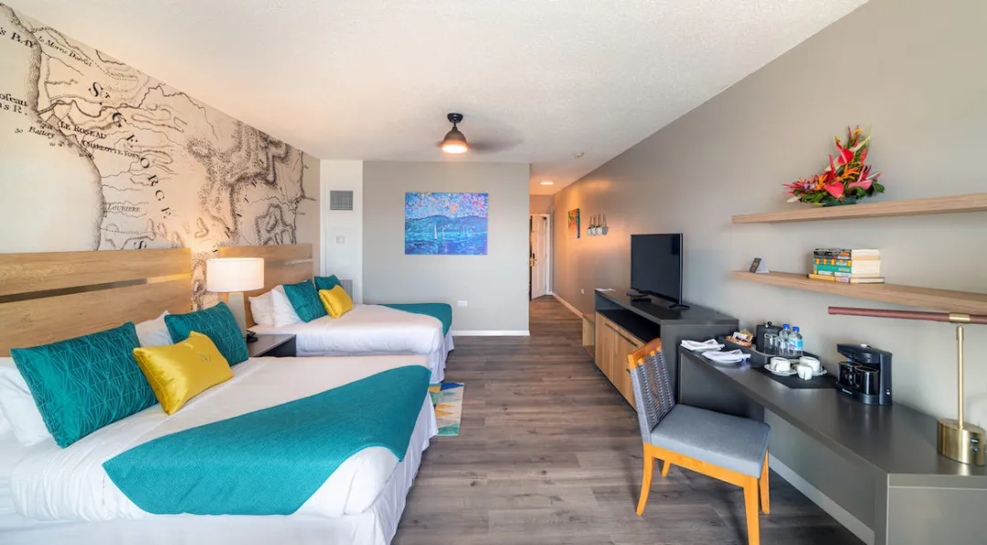 Fort Young Hotel and Dive Resort - Oceanfront Room - Detail