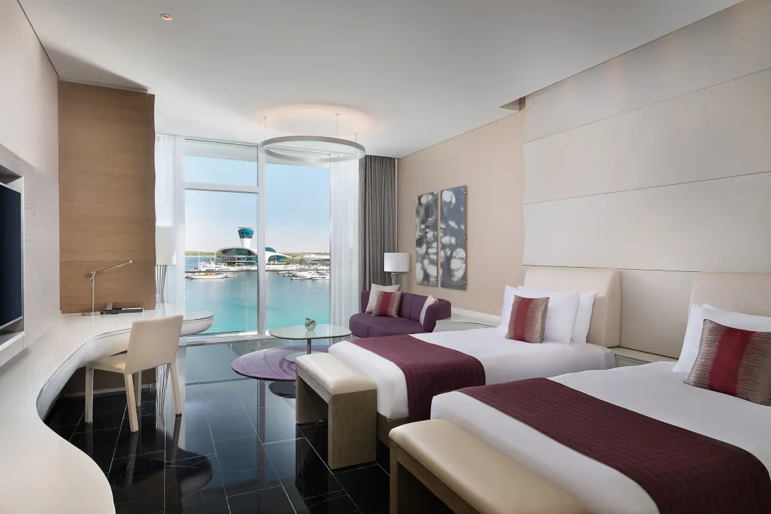 W-Abu-Dhabi-Yas-Island-Marvellous-room-Twin-Bed-View