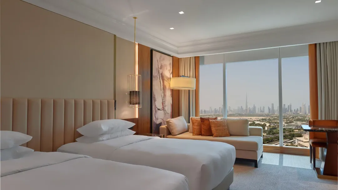 Grand-Hyatt-Dubai-Downtown-Twin-Room