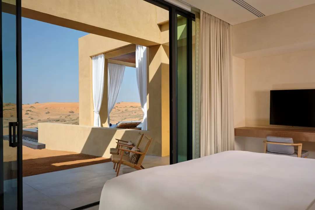 The Ritz Carlton Ras Al Khaimah Al Wadi Desert - Signature Pool Villa - Private Patio