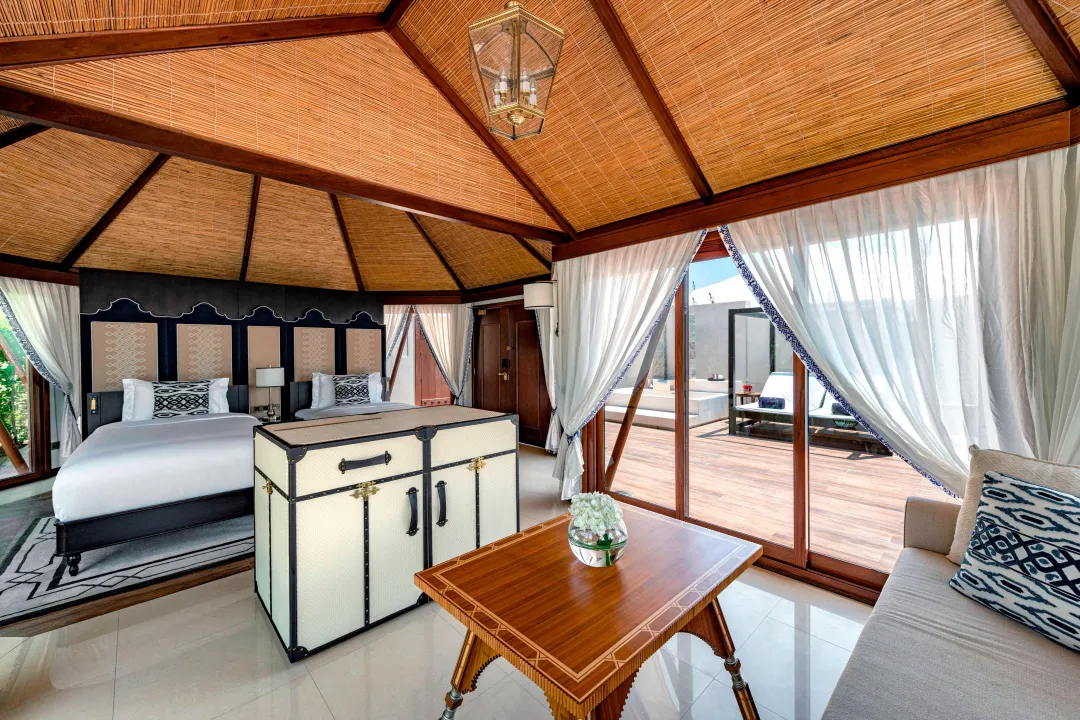 The-Ritz-Carlton-Ras-Al-Khaimah-Al-Hamra-Village-Al-Bahar-Tented-Pool-Villa-Twin-Bedroom