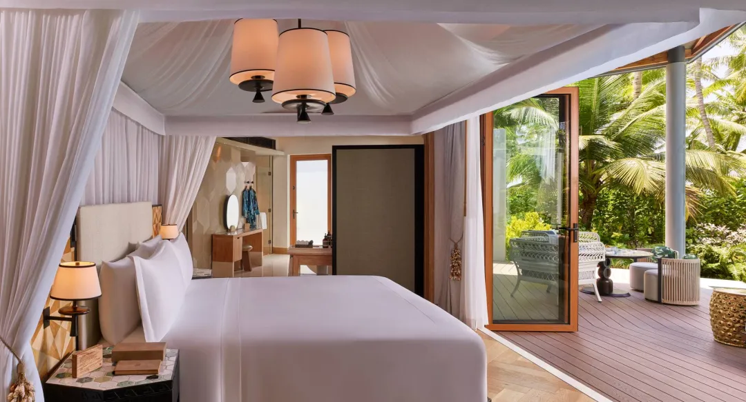 Waldorf Astoria Seychelles Platte Island - One Bedroom Hawksbill Garden Pool Villa -Bedroom