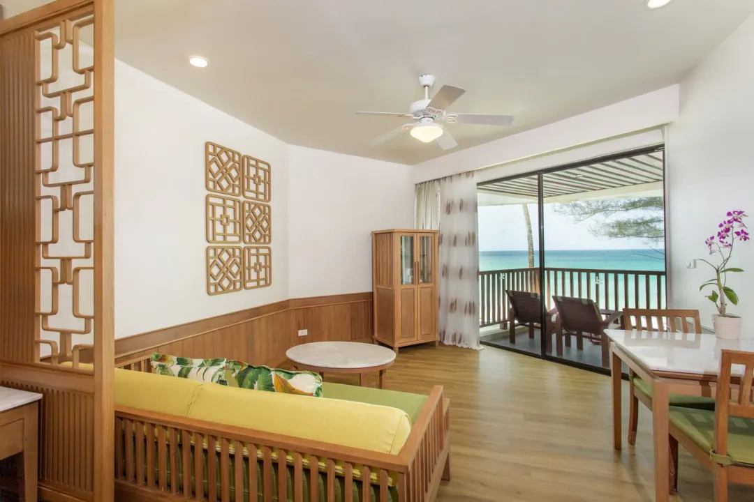 Kathathani Beach Resort Phuket - Junior Suite Oceanfront - Balcony View