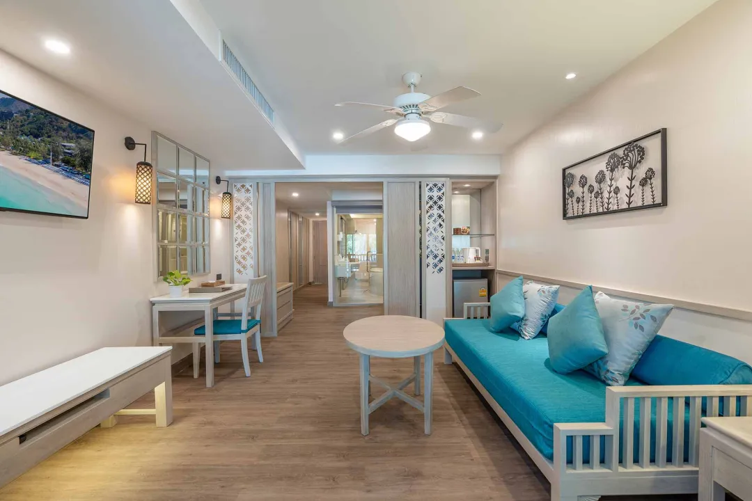 Kathathani Beach Resort Phuket - Grand Suite - Living and Dining Area