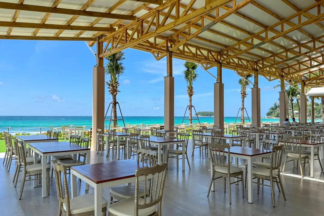 Kathathani Beach Resort Phuket - Seacret Restaurant - Outdoor Seating - View