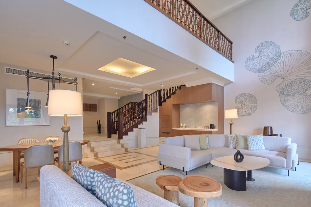 InterContinental Mauritius Resort Balaclava Fort - Duplex Suite - Living Room