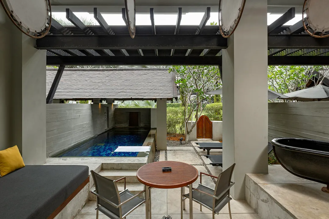 The Slate Phuket - Private Pool Suite - Pool Area