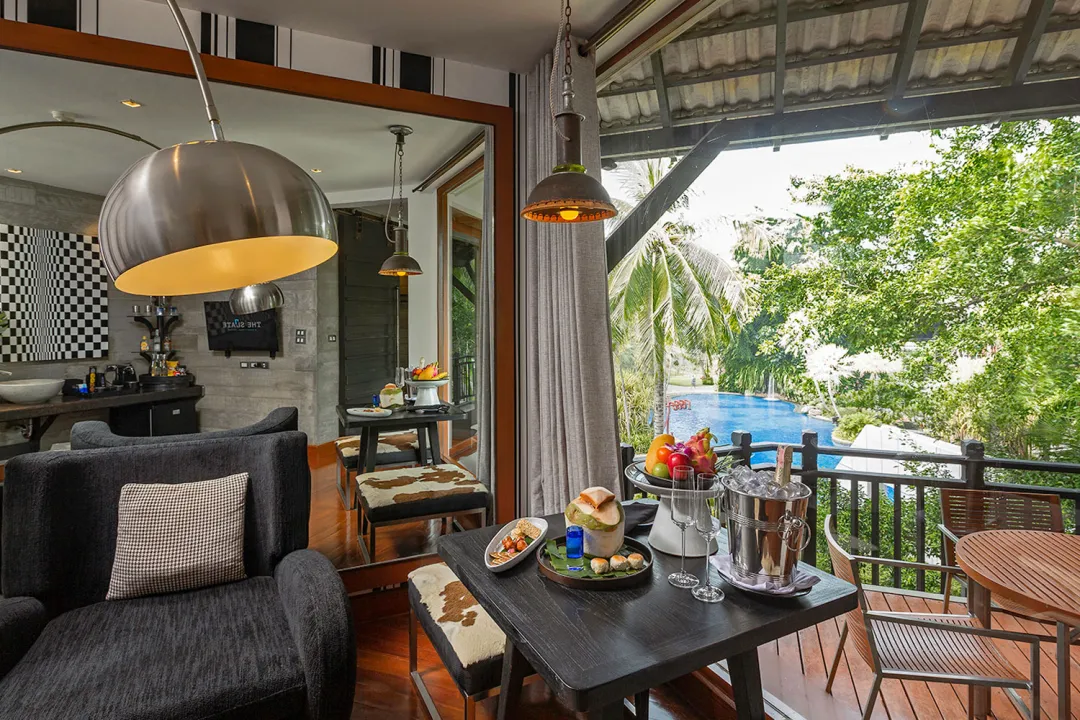 The Slate Phuket - One Bedeoom Pearl Shell suite - Balcony