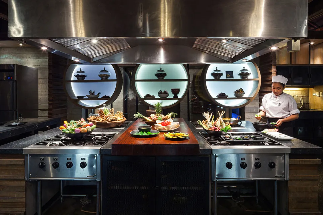 The Slate Phuket  - Chefs Table Cooking Station