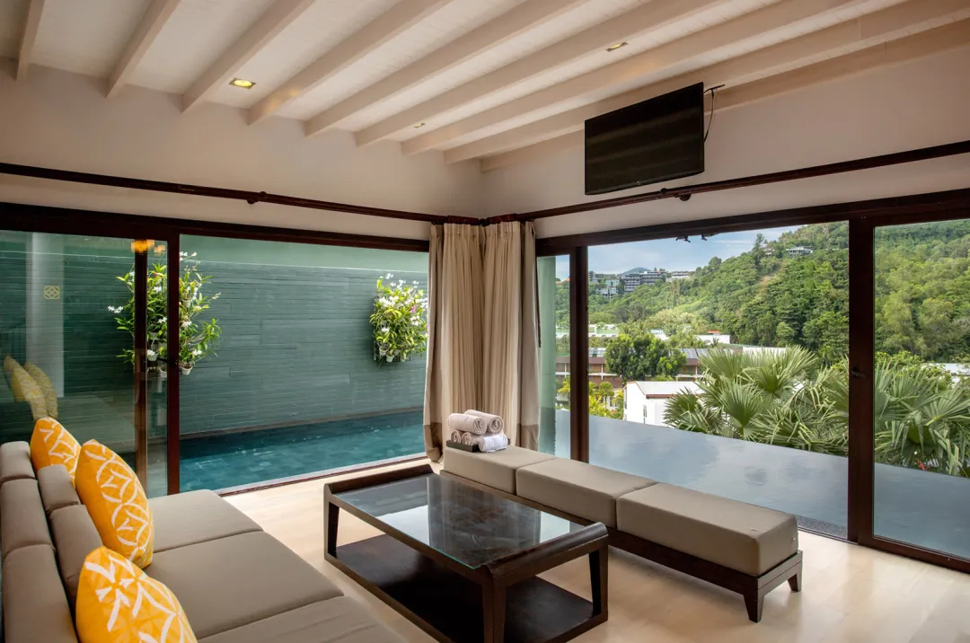 Two Bedroom Pool Villa -Living Room