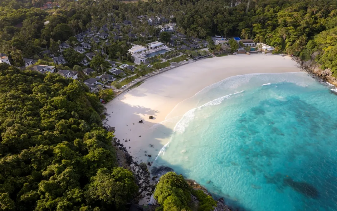 The Racha -Resort Aerial View