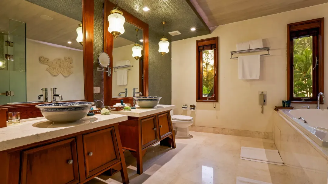 Villa One Bedroom Private Pool Beachfront - Bathroom