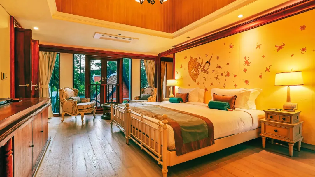 Villa Three Bedroom Private Pool -King Bedroom One