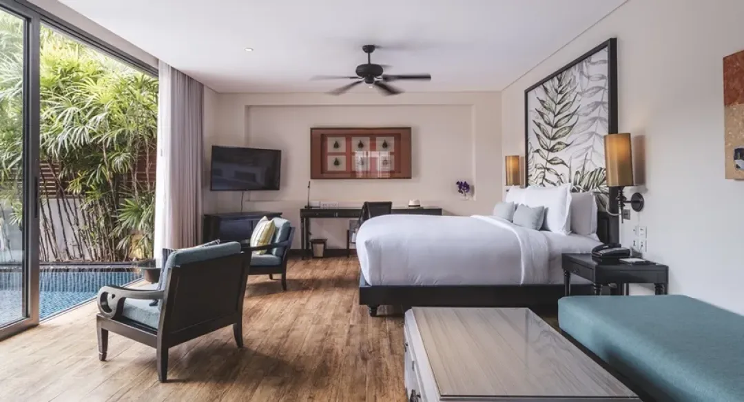 Pool Pavilion -Bedroom