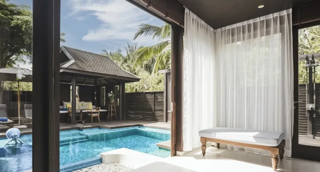 Lagoon Pool Villa - Terrace Lounge