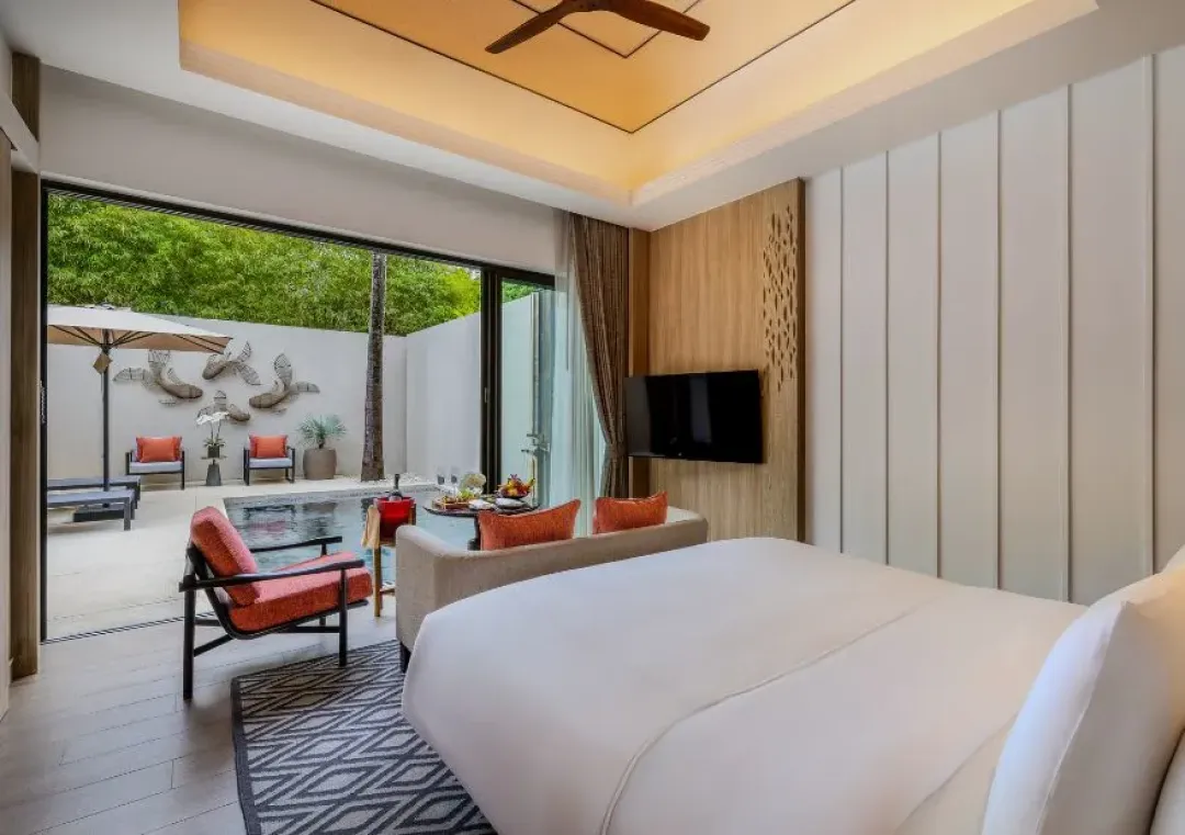 Deluxe Pool Villa - Bedroom View