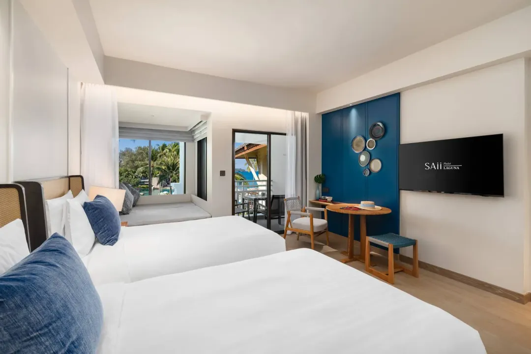 Ocean View Balcony - Twin Bed View