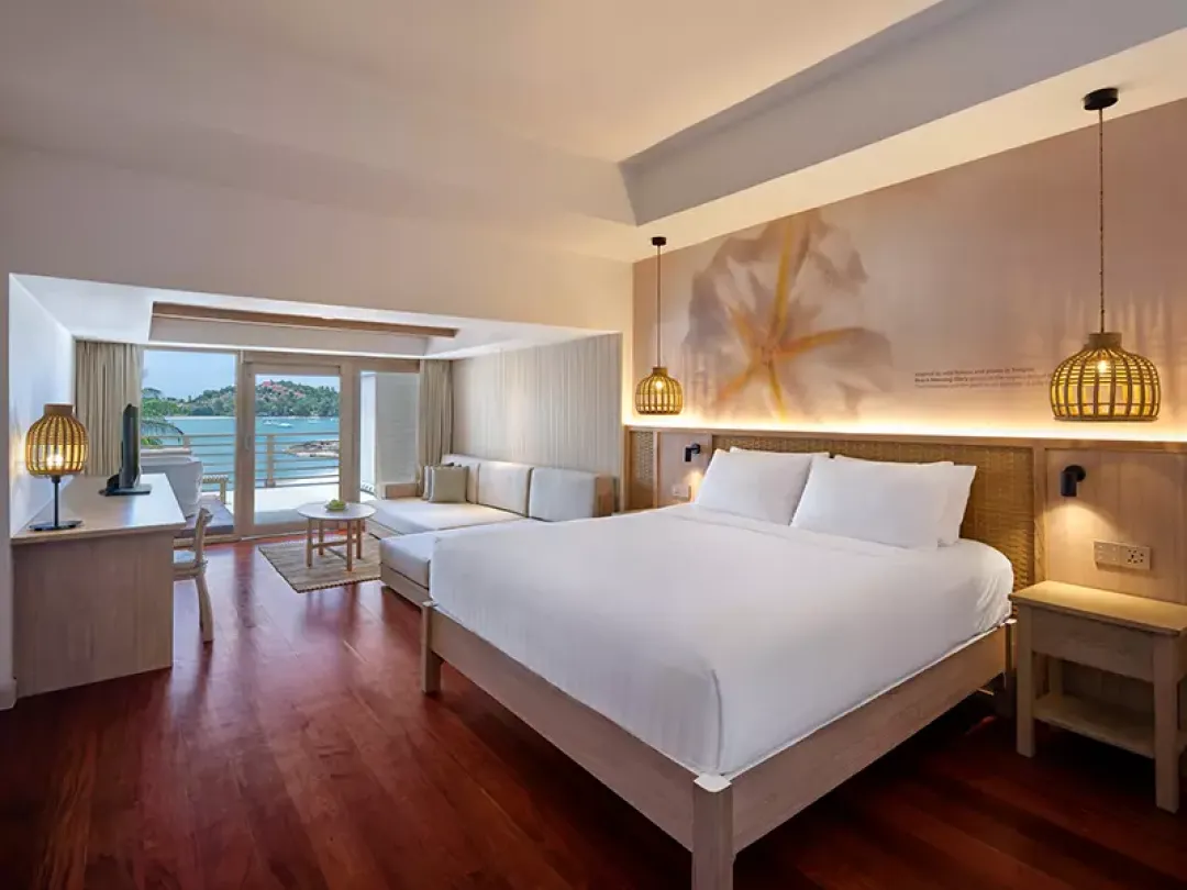 Beachfront Suite -Bedroom View