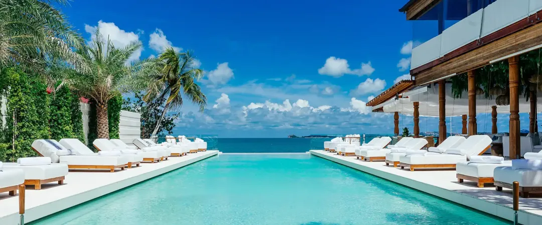 Zazen Boutique Resort & Spa - Pool with Sea View