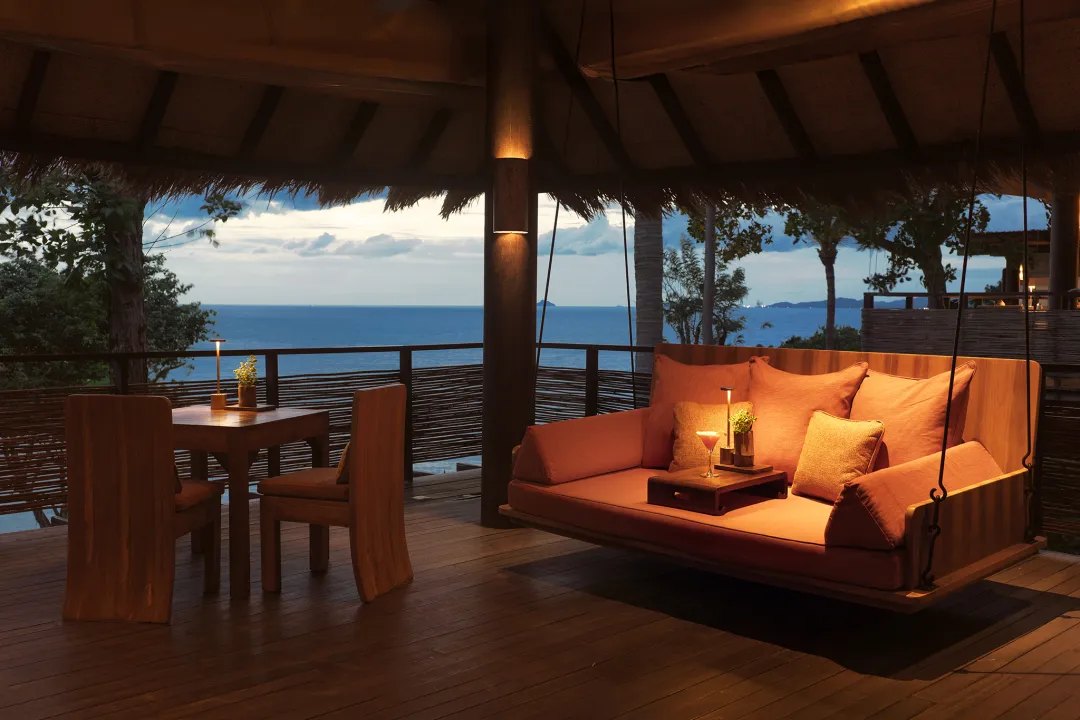 Six Senses Samui - Seating Aeria on the Hill