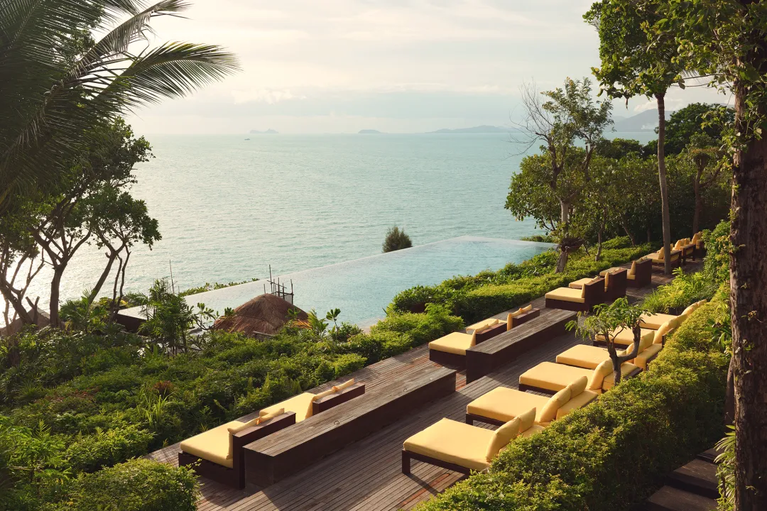 Six Senses Samui - Main Pool Upper Deck