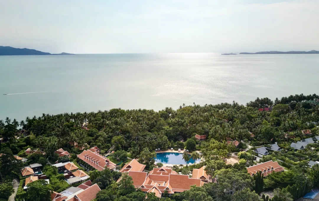Santiburi Koh Samui - Resort Aerial View