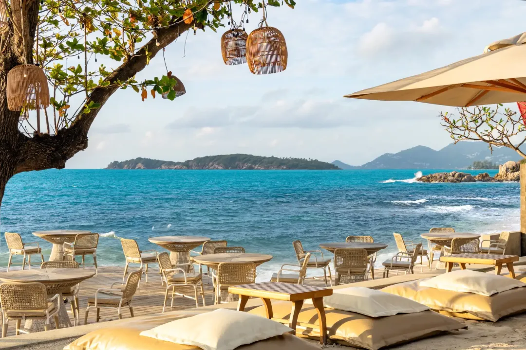 SAii Koh Samui Choengmon - Beach Seating Aeria